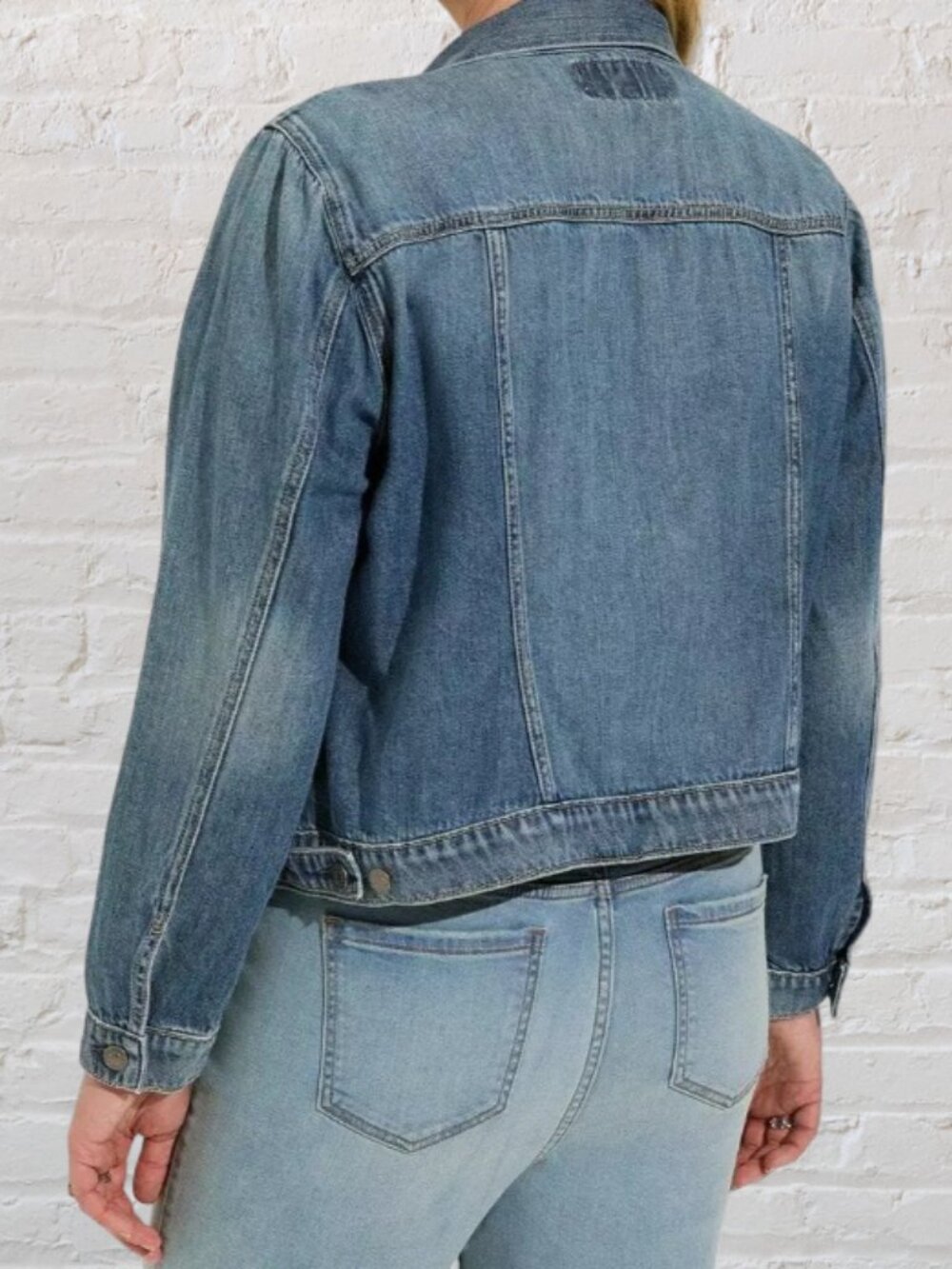 3X Denim Studded Trucker TORRID - Picture 6 of 10